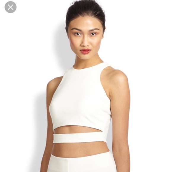 NICHOLAS Tops - ❗️Reserved ❗️NICHOLAS Ponte Crop Top with Band